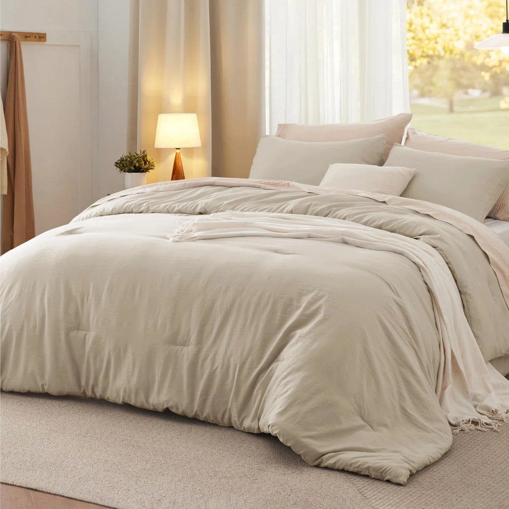 Reversible Prewashed Comforter Set