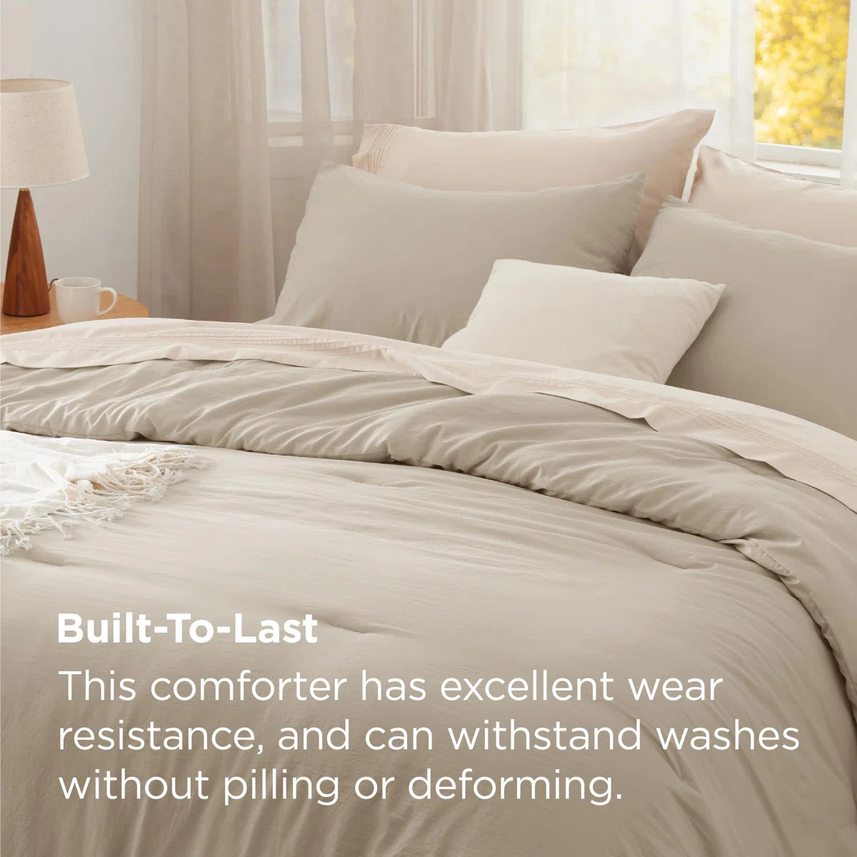 Reversible Prewashed Comforter Set